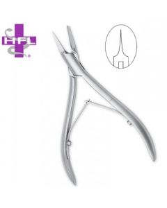 Diabetische Hoektang - Stainless Steel Double Spring 5.5"