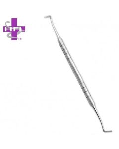 Excavator Double Ended Stainless Steel 14.5 Cm. ø 1.5 mm