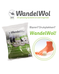 Forex plaat WandelWol drukplekken 50x50cm